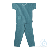 5Artikel ähnlich wie: Foliodress Suit (Kasack + Hose) Gr. S, grün UK = 50 Btl. Foliodress Suit...