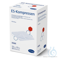 ES-Kompressen steril 12-fach 7,5 x 7,5 cm (20 x 5 Stck.) UK = 10 Pack02042023...