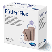 PütterFlex Duo Kurzzugbinden 5 m x 8 cm / 5 m x 10 cm (2 Stck.) UK = 30 Pack...