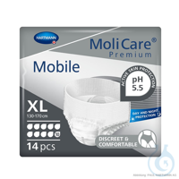 MoliCare Premium Mobile 10 Tropfen Inkontinenzslips Gr. XL (14 Stck.) UK = 4...