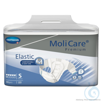 MoliCare Premium Elastic 6 Tropfen Gr. S Inkontinenzslips (30 Stck.) UK = 3...