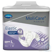 MoliCare Premium Elastic super plus 8 Tropfen Gr L Inkontinenzslips (24Stck)...