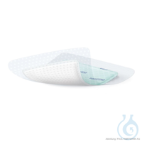 Zetuvit Plus Silicone Border Saugkompressen 12,5 x 12,5 cm (10 Stck.)...