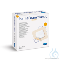 PermaFoam Classic Border Schaumverband steril 15x15 cm (10 Stck.) #882108#UK...