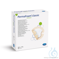 PermaFoam Classic concave Schaumverband steril 16.5x18cm (10 Stck) UK = 6...