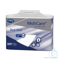 MoliCare Premium Bed Mat 9 Tropfen Krankenunterlagen 60 x 60 cm (15 Stck.) VE= 1