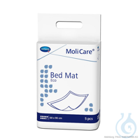 MoliCare Bed Mat Eco 9 Tropfen Krankenunterlagen 60 x 90 cm (5 Stck.) 20...
