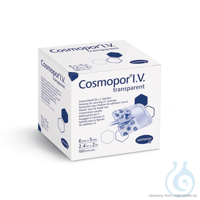 Cosmopor I.V. transparent. steril. Kanülenfixierung 6 x 5 cm (100 Stck.) UK =...