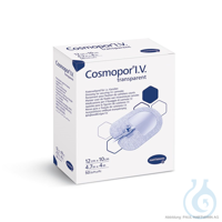 Cosmopor I.V. transparent, steril, Kanülenfixierung 12 x 10 cm (50 Stck.) UK...