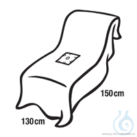 Foliodrape Protect Extremitätentuch 130 x 150 cm (23 Stck.) UK = 2 Pack...