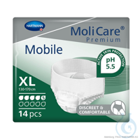 MoliCare Premium Mobile 5 Tropfen Inkontinenzslips Gr. XL (14 Stck.) UK = 4...