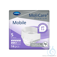 MoliCare Premium Mobile 8 Tropfen Inkontinenzslips Gr. S (14 Stck.) UK = 4...