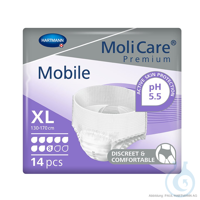 MoliCare Premium Mobile 8 Tropfen Inkontinenzslips Gr. XL (14 Stck.) UK = 4...