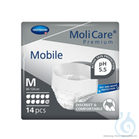 MoliCare Premium Mobile 10 Tropfen Inkontinenzslips Gr. M (14 Stck.) UK = 3...