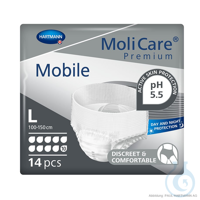 MoliCare Premium Mobile 10 Tropfen Inkontinenzslips Gr. L (14 Stck.) UK = 4...