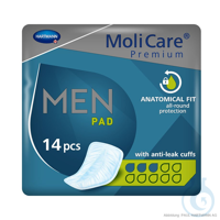 MoliCare Premium MEN PAD 3 Tropfen Inkontinenzeinlagen (14 Stck.)#168066# UK...