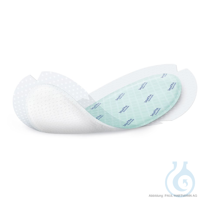 Zetuvit Plus Silicone Border Oval Saugkompressen 12 x 23 cm (10 Stck.)...