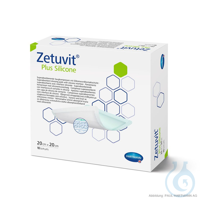 Zetuvit Plus Silicone Saugkompressen steril 20 x 20 cm (10 Stck.) (=...