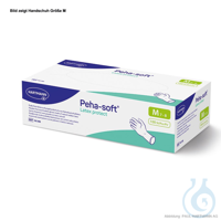 Peha-soft latex protect U.-Handschuhe PF Gr. XS, unsteril (100 Stck.) UK = 10...