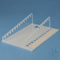 Ablagegestell aus Plexiglas für 12 Objektträger Ablagegestell aus Plexiglas...