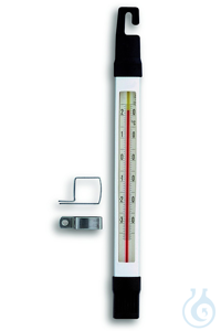 Tiefkühlthermometer, amtlich geeicht mit Halter, -35°C bis +25°C...