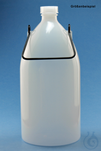 Enghalsflasche PE-LD 250 ml mit Schraubverschluss Enghalsflasche PE-LD 250 ml...
