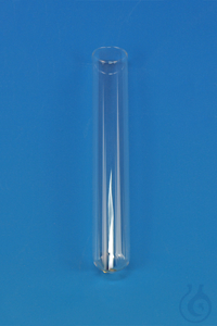 Einmal-Reagenzgläser aus Glas. glatter Rand. 98 mm x Ø 16 mm (200 Stck.)...