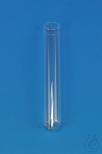 Einmal-Reagenzgläser aus Glas, glatter Rand, 98 mm x Ø 16 mm (200 Stck.)...