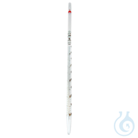 Messpipette 5 ml, Graduierung 0,1 ml, konformitätsbescheinigt VE = 10 Stck....