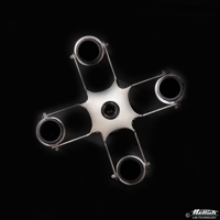 Ausschwingrotor 90° für 4 x 15 ml,  mit Gehänge für HET 1011 Ausschwingrotor...