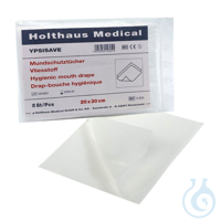 YPSISAVE Mundschutztücher 20 x 30 cm (5 Vliesstofftücher) UK = 500 Btl....