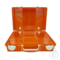 SAN Erste-Hilfe-Koffer leer, 31 x 21 x 13 cm, orange SAN Erste-Hilfe-Koffer...
