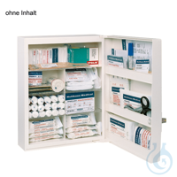 Verbandschrank FAMULUS Kunststoff 35 x 45 x 15 cm, weiß, leer Verbandschrank...