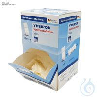 YPSIPOR Injektionspflaster klein 1,5 x 4 cm (100 Stck.) UK = 25 Pack02042023...