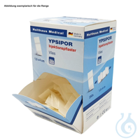 YPSIPOR Injektionspflaster klein 1,5 x 4 cm (250 Stck.) UK = 25 Pack02042023...