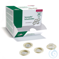 Sonosafe Schutzhüllen Ø 34 mm x 200 mm, unsteril (200 Stck./Spenderkarton) UK...