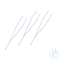 Einmal-Pinzetten steril glasklar 12,5 cm (50 Stck.) UK = 12 Pack...
