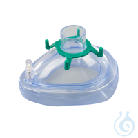 AERObag PVC-Einmal-Beatmungsmaske Gr. 3 für Erwachsene mit Ventil AERObag...