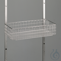 Sterilgutkorb 575 x 280 x 135 mm für 1/2 StE mit Grifföffnung, Edelstahl...