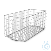 Sterilgutkorb 575 x 280 x 265 mm für 1 StE mit Grifföffnung, Edelstahl...