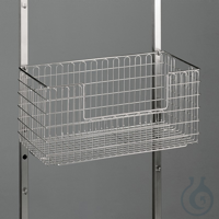 Sterilgutkorb 600 x 300 x 300 mm für 1 StE mit Grifföffnung, Edelstahl...