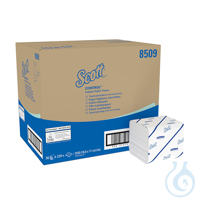 SCOTT Control Toilet Tissue. 2-lagig. weiß. 11 x 18.6 cm (36 x 220 Bl.) Pal....