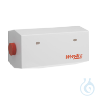 WYPALL Wandhalter für Kleinrollen bis 26 cm Breite, weiß, 14,8 x 29,6 x 15 cm...
