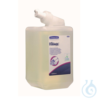 KLEENEX sanfte Waschlotion, transparent, unparfümiert (6 x 1 Ltr.) Pal. = 96...
