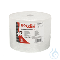 WYPALL Papierwischtücher Großrolle L 10, weiß, 23,5 x 38 cm (1 Rl. à 1000...