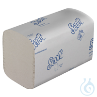 SCOTT Control Falthandtücher 1-lagig, weiß, 21,2 x 20,0 cm (15 x 322 Bl.)...