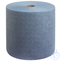 KIMTECH Prozesswischtücher, 1-lagig, geprägt blau, 38x34 cm (1 Rl. á 500 Bl.)...