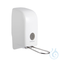AQUARIUS Spender für Handreiniger 1 Ltr. mit Armhebel, weiß 23,7 x 11,5 x 25...