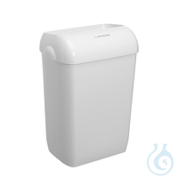 AQUARIUS Abfallbehälter Kunststoff weiß, 43 Ltr., 56,9 x 42,2 x 29 cm (2...