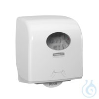 AQUARIUS Slimroll Rollenhandtuchspender Kunststoff, weiß 32,4 x 29,7 x 19,2...